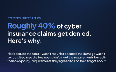 Reasons Why Roughly 40% of Cyber Insurance Claims Get Denied